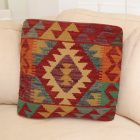 Coussin Kilim 45x45 housse de coussin tissé à la main