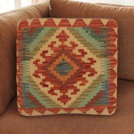 Coussin Kilim 45x45 housse de coussin tissé à la main