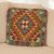 Coussin Kilim 45x45 housse de coussin tissé à la main