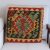 Coussin décoratif Kilim 45x45, housse de coussin tissé à la main