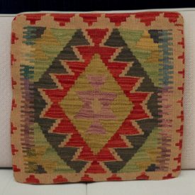   Housse de coussin Kilim tissé à la main 45x45 coussin décoratif afghan