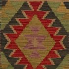 Housse de coussin Kilim tissé à la main 45x45 coussin décoratif afghan