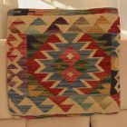 Housse de coussin Kilim tissé à la main 45x45 coussin décoratif afghan