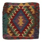 Kilim taie d'oreiller 45x45 coussin décoratif tissé à la main