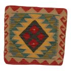 Kilim taie d'oreiller 45x45 coussin décoratif tissé à la main