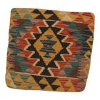 Kilim taie d'oreiller 45x45 coussin décoratif tissé à la main