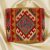 Housse de coussin Kilim afghane 45x45 oreiller tissé à la main