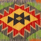 Housse de coussin tissé à la main 45x45 Coussin décoratif Kilim
