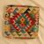 Housse de coussin Kilim afghane 45x45 oreiller tissé à la main