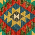 Coussin Kilim tissé à la main 45x45 coussin décoratif afghan