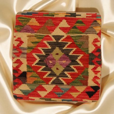 Coussin Kilim tissé à la main 45x45 coussin décoratif afghan