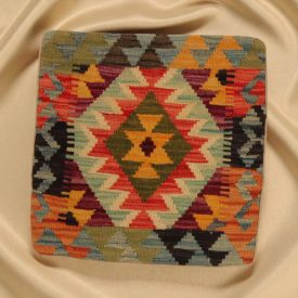   Coussin Kilim tissé à la main 45x45 coussin décoratif afghan