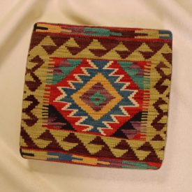   Coussin Kilim tissé à la main 45x45 coussin décoratif afghan