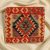 Coussin Kilim tissé à la main 45x45 coussin décoratif afghan