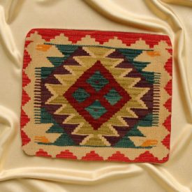   Coussin Kilim tissé à la main 45x45 coussin décoratif afghan