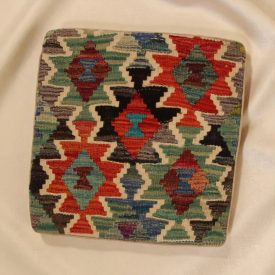   Coussin Kilim tissé à la main 45x45 coussin décoratif afghan