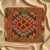 Coussin Kilim tissé à la main 45x45 coussin décoratif afghan
