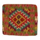 Coussin Kilim tissé à la main 45x45 coussin décoratif afghan