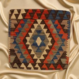   Coussin Kilim tissé à la main 45x45 coussin décoratif afghan