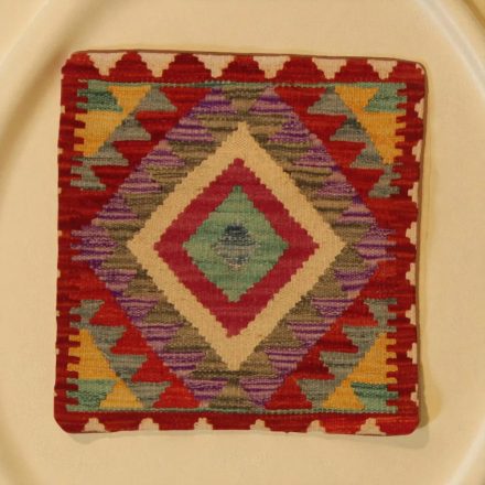 Coussin oriental Kilim 40x40 Taie d'oreiller tissé à la main
