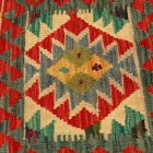 Coussin oriental Kilim 40x40 Taie d'oreiller tissé à la main