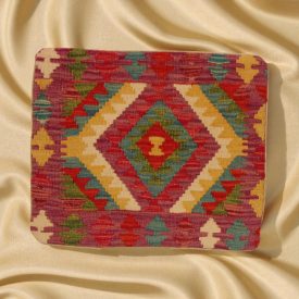   Coussin oriental Kilim 40x40 Taie d'oreiller tissé à la main