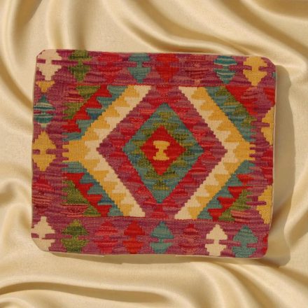 Coussin oriental Kilim 40x40 Taie d'oreiller tissé à la main
