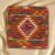 Coussin oriental Kilim 40x40 Taie d'oreiller tissé à la main