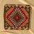 Coussin Kilim 45x45 housse de coussin tissé à la main