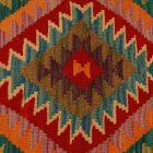 Coussin Kilim 45x45 housse de coussin tissé à la main