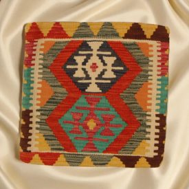 Coussin Kilim 45x45 housse de coussin tissé à la main
