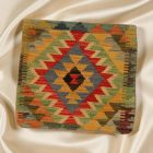 Coussin Kilim 45x45 housse de coussin tissé à la main