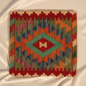 Coussin Kilim 45x45 housse de coussin tissé à la main