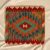 Coussin Kilim 45x45 housse de coussin tissé à la main