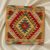 Coussin Kilim 45x45 housse de coussin tissé à la main