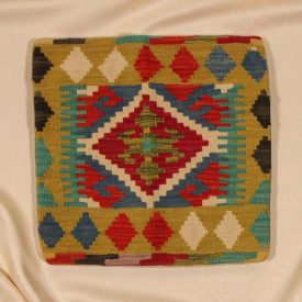 Coussin Kilim 45x45 housse de coussin tissé à la main