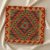 Coussin Kilim 45x45 housse de coussin tissé à la main