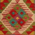 Housse de coussin Kilim afghan 40x40 coussin tissé à la main