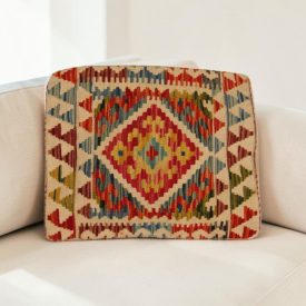   Housse de coussin Kilim afghan 40x45 coussin tissé à la main