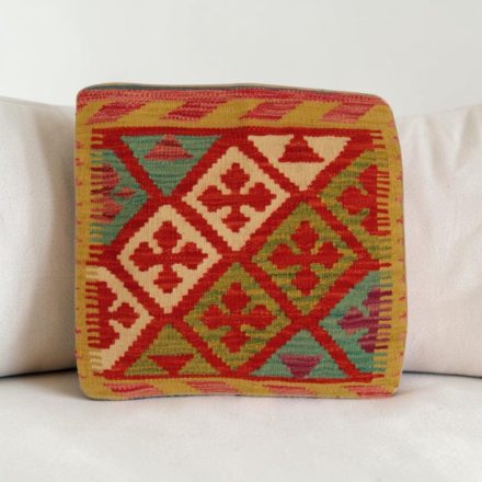 Housse de coussin Kilim afghan 40x40 coussin tissé à la main