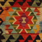 Housse de coussin Kilim afghan 40x40 coussin tissé à la main