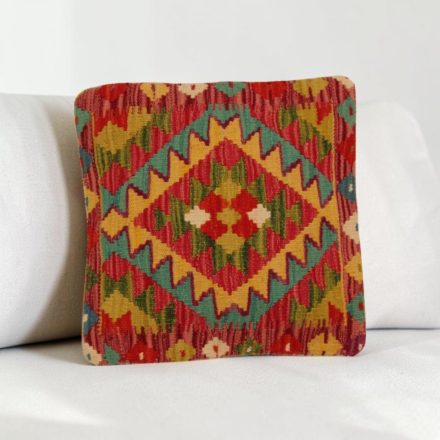 Housse de coussin Kilim afghan 40x40 coussin tissé à la main