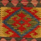 Housse de coussin Kilim afghan 40x40 coussin tissé à la main