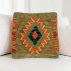 Housse de coussin Kilim afghan 40x40 coussin tissé à la main