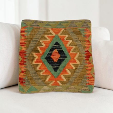 Housse de coussin Kilim afghan 40x40 coussin tissé à la main