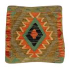 Housse de coussin Kilim afghan 40x40 coussin tissé à la main