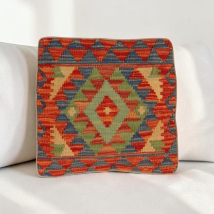 Housse de coussin Kilim afghan 40x40 coussin tissé à la main