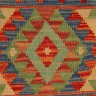 Housse de coussin Kilim afghan 40x40 coussin tissé à la main