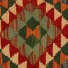 Housse de coussin Kilim afghan 40x40 coussin tissé à la main