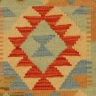 Housse de coussin Kilim afghan 40x40 coussin tissé à la main